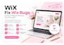 fix wix website bugs, errors, and technical issues professionally